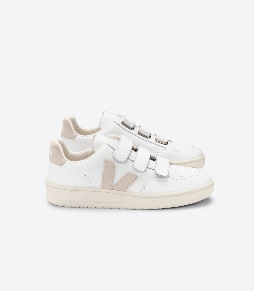 Veja Sneakers Mens - V-lock Leather - White - 2973HVFEQ